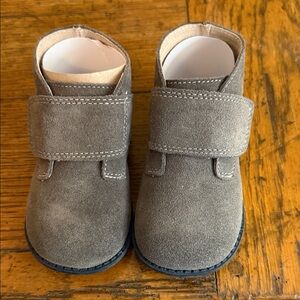 7T Livie & Luca Gray Baby Walker Shoes